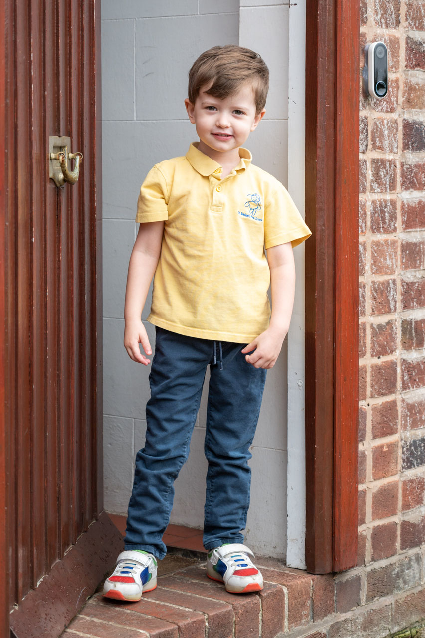 boy in uniform